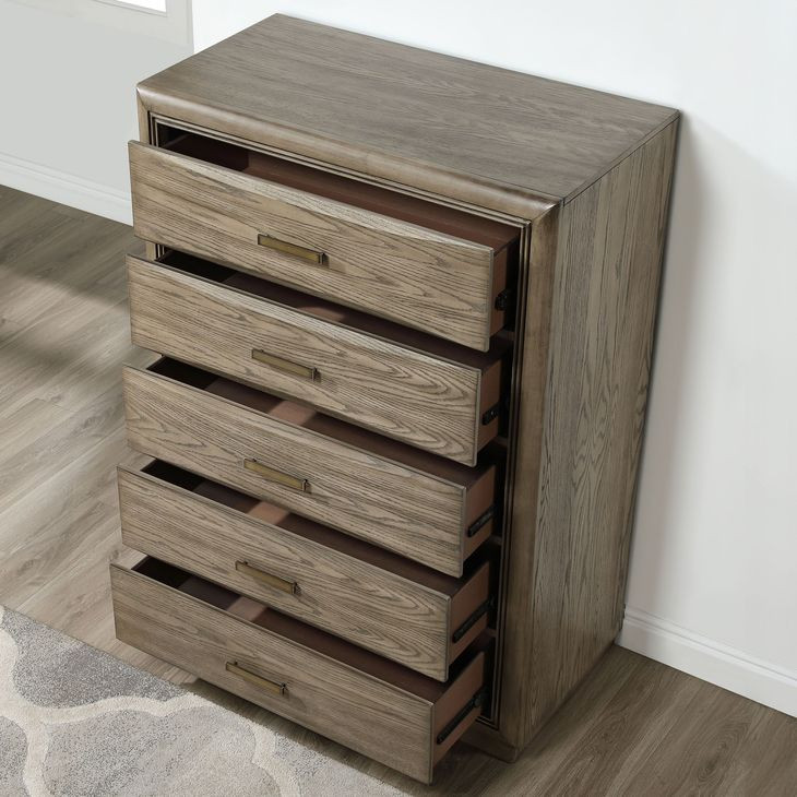 Sonoma Gray 5 Drawers Chest