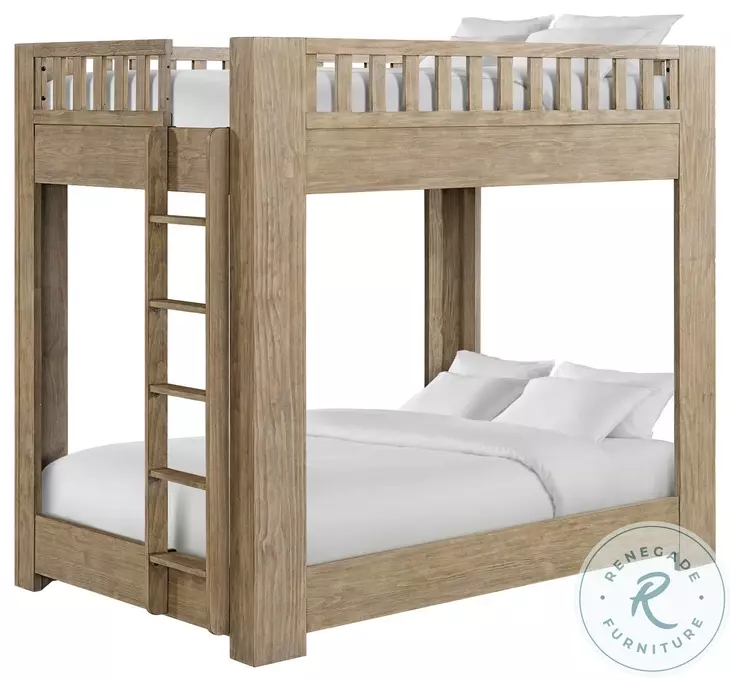 Bello Sandstone Full Over Full Bunk Bed
