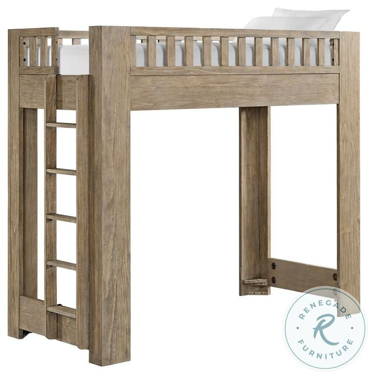 Bello Sandstone Youth Loft Bedroom Set