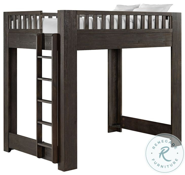 Bello Cocoa Full Loft Bed