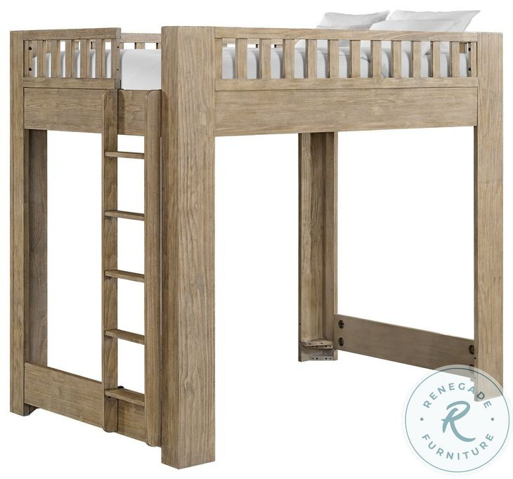 Bello Sandstone Full Loft Bed