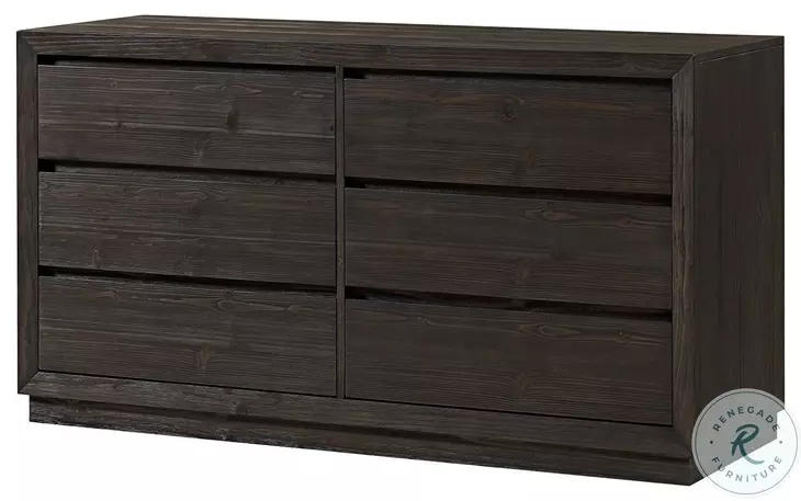 Bello Cocoa 6 Drawer Dresser