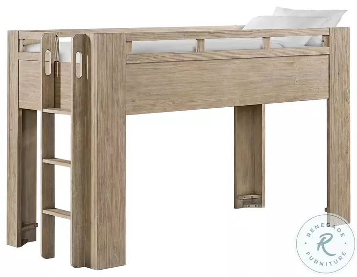 Bello Sandstone Twin Low Loft Bed