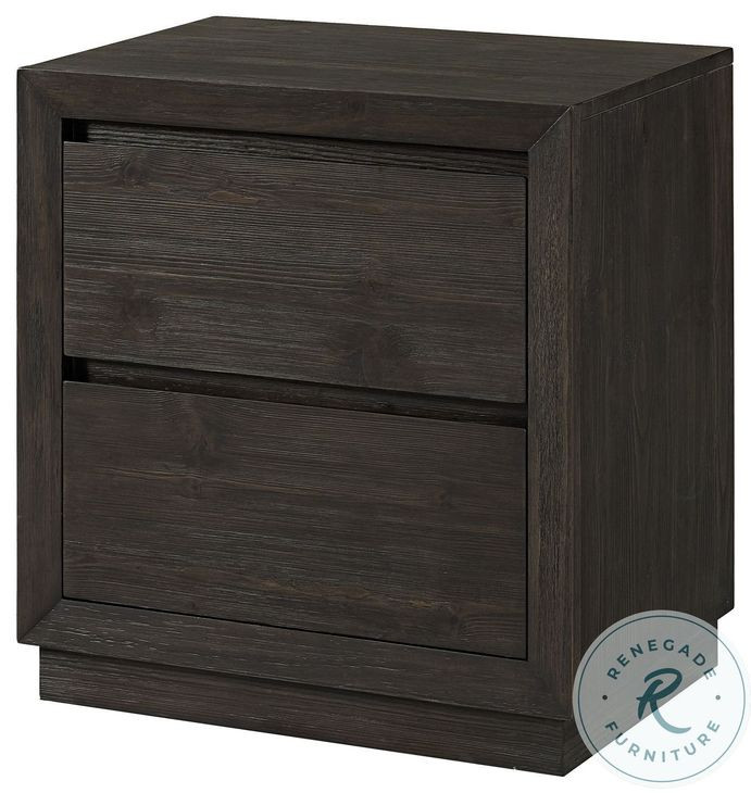 Bello Cocoa 2 Drawer Nightstand