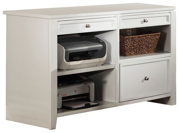 Boca Cottage White 48" Credenza