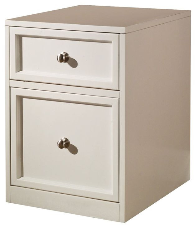 Boca Cottage White Rolling File