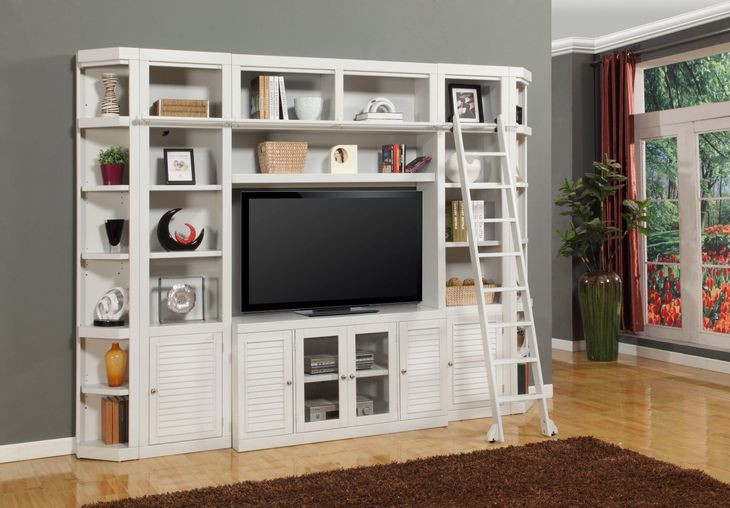 Boca Cottage White 56" TV Console