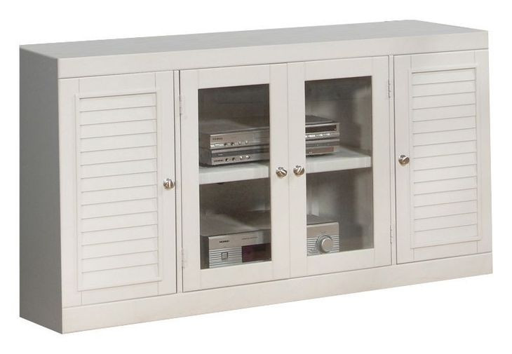 Boca Cottage White 56" TV Console