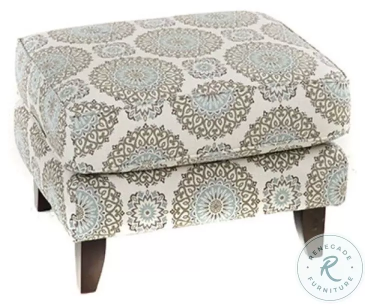 Grande Brianne Twilight Accent Ottoman