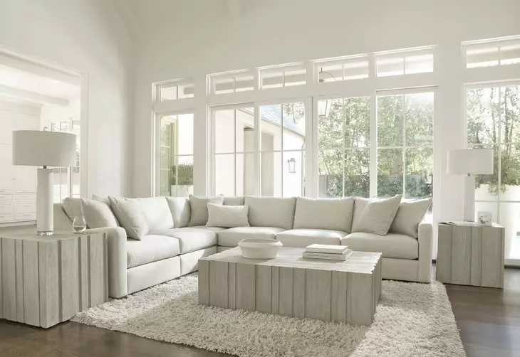 Tempo Larza Square Side Table