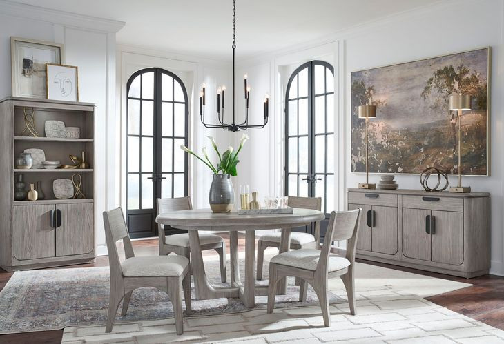 Braelyn Dorian Gray 4 Door Server