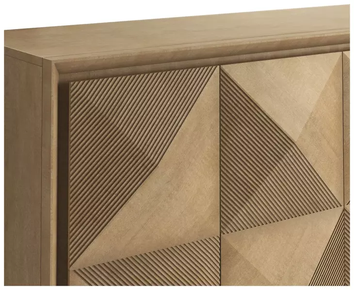 Loft Brown 4 Door Buffet