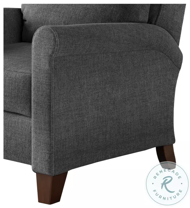 Pep Talk Bahari Smoke Power Headrest Hi-Leg Recliner