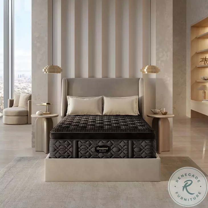 BRB 24 Series 4 Black Plush Summit Pillow Top Hybrid Twin XL Size Mattress