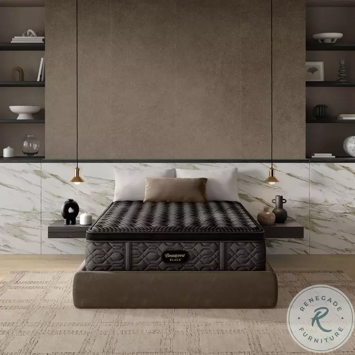 BRB 24 Series 1 Black Firm Pillow Top Hybrid Full Size Mattress