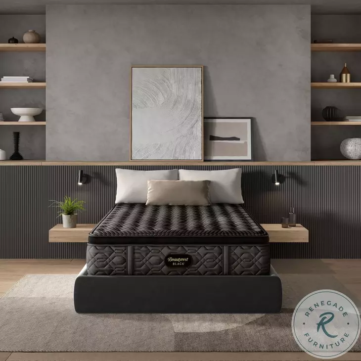 BRB 24 Series 1 Black Medium Pillow Top Hybrid California King Size Mattress
