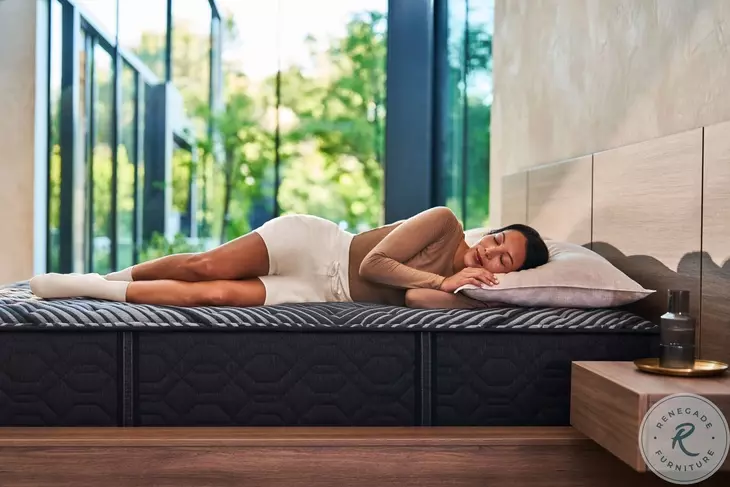 BRB 24 Series 1 Black Extra Firm Tight Top Hybrid Twin XL Size Mattress