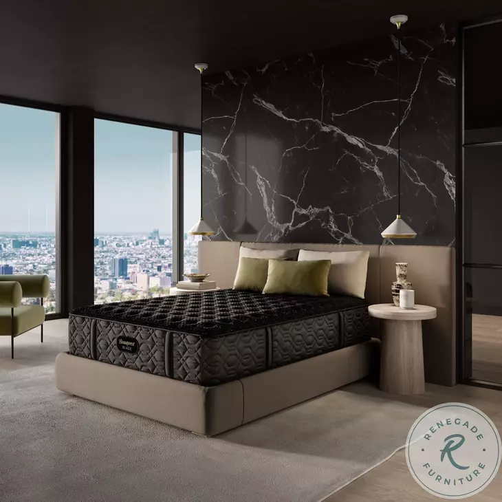 BRB 24 Series 3 Black Firm Tight Top Hybrid Twin XL Size Mattress