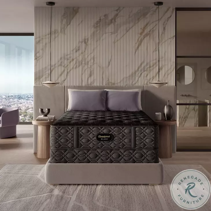 BRB 24 Series 3 Black Firm Pillow Top Hybrid Twin XL Size Mattress