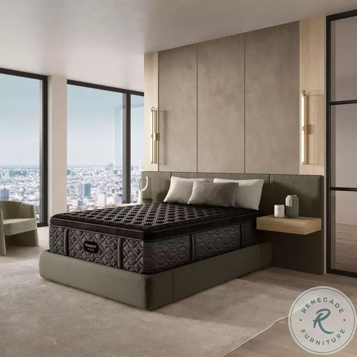 BRB 24 Series 3 Black Firm Pillow Top Hybrid Twin XL Size Mattress