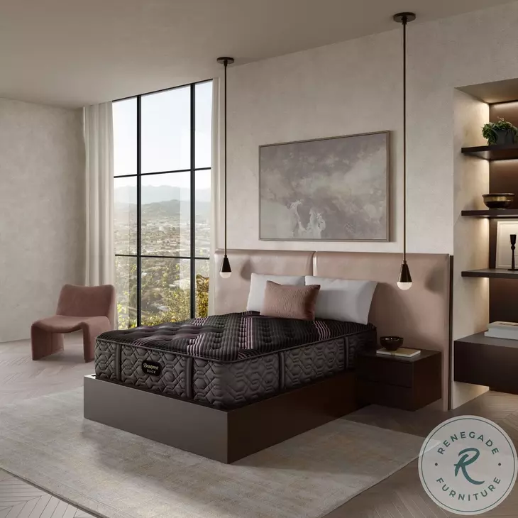 BRB 24 Series 2 Black Medium Tight Top Hybrid Twin XL Size Mattress