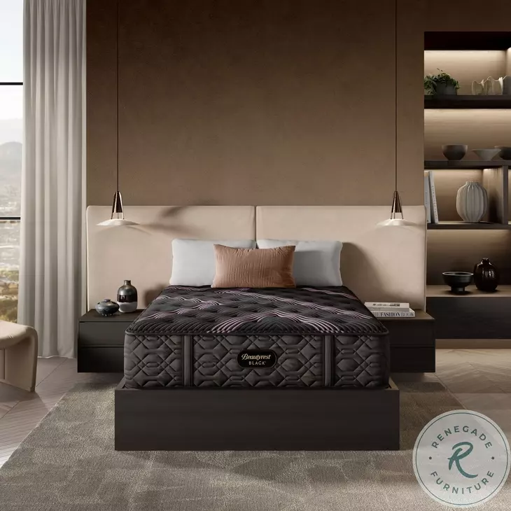 BRB 24 Series 2 Black Plush Tight Top Hybrid Twin XL Size Mattress