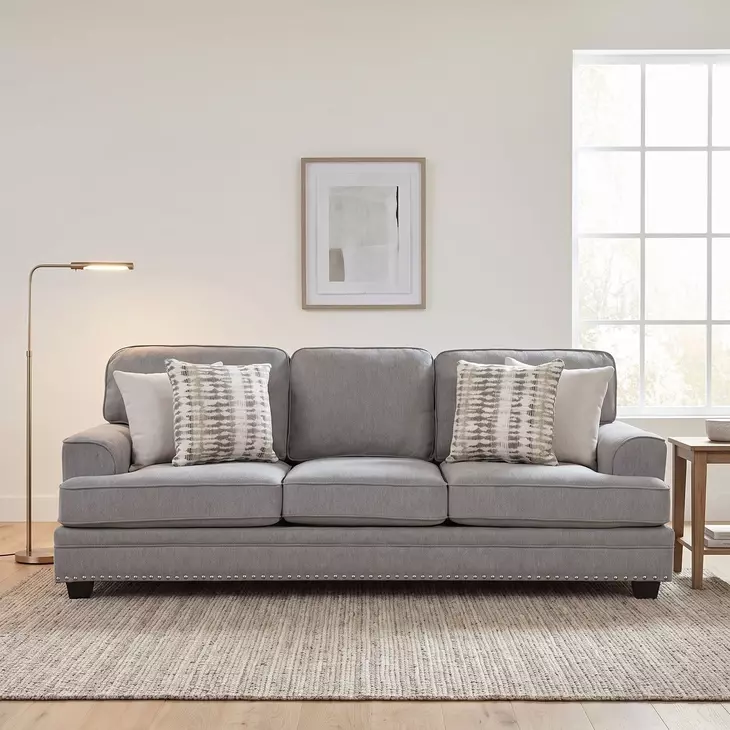 Bradford Gray 92" Sofa