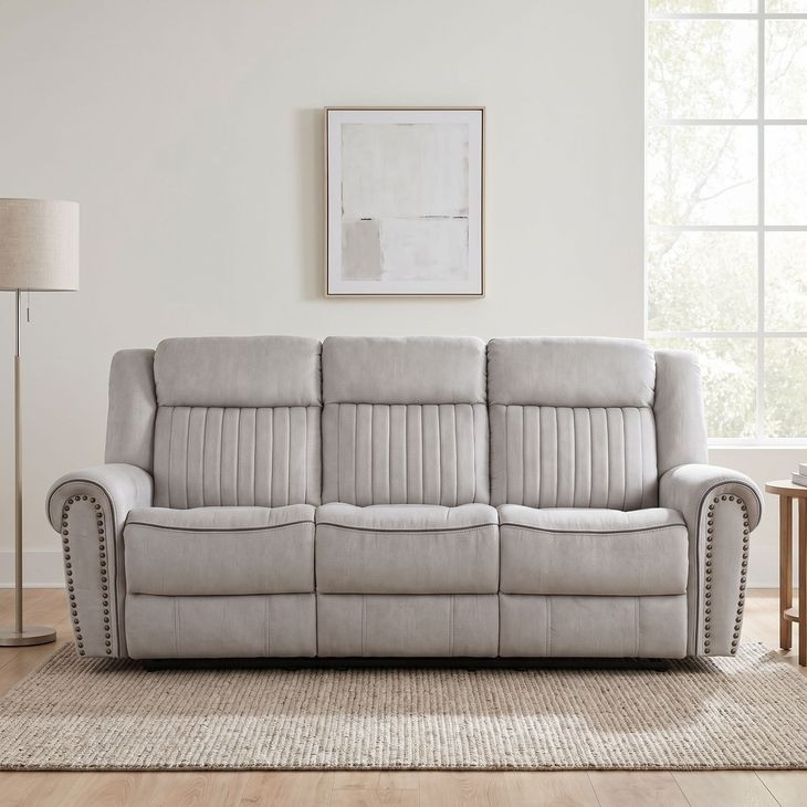 Brennen Mist Double Reclining Sofa