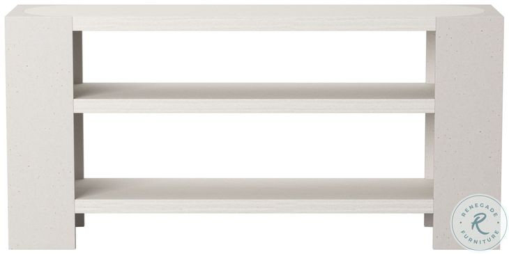 Stratum Mist 67" Console Table with 2 Shelves