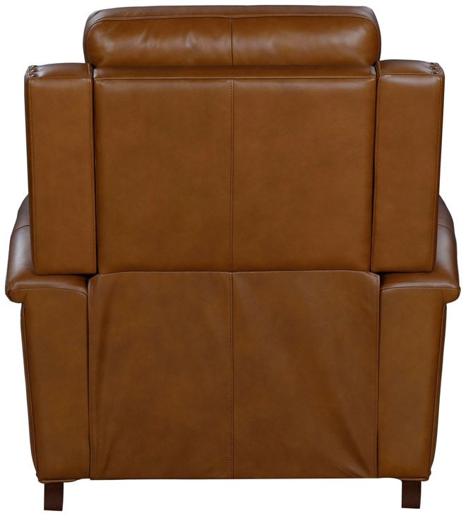 Briar Elwood Saddle Leather 86" Power Reclining Living Room Set with Power Headrests