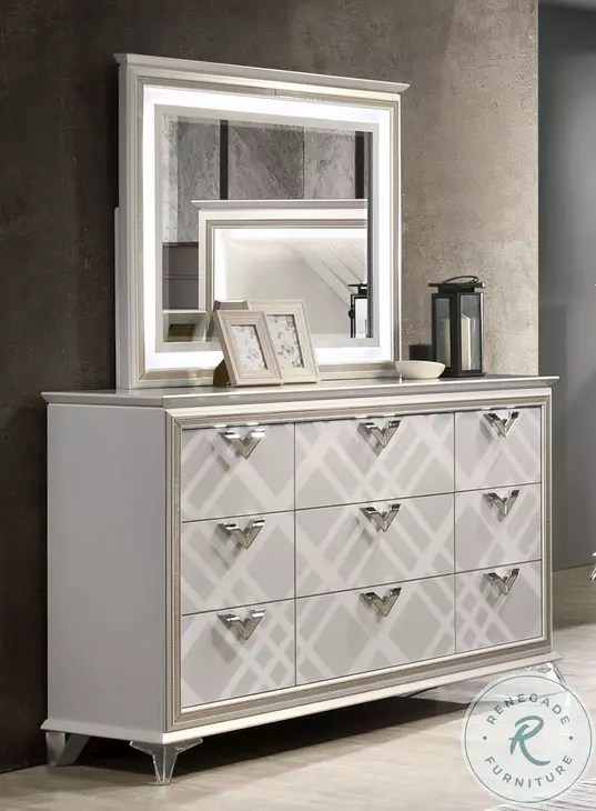 Brickfield Silver Dresser