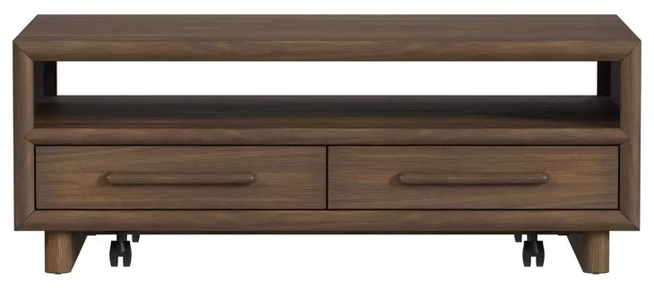Perth Brown Occasional Table Set with 4 Drawers