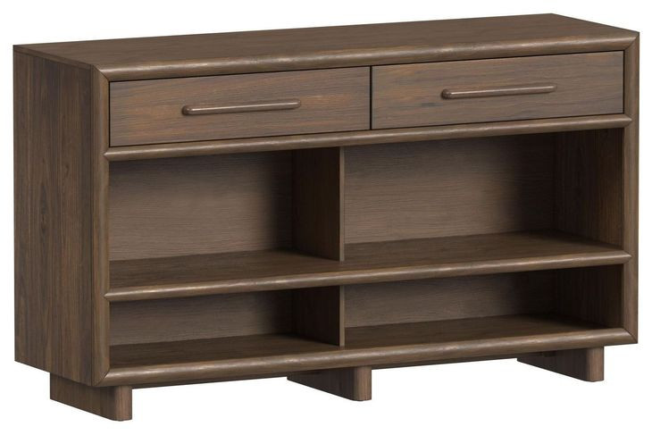 Perth Brown Occasional Table Set with 4 Drawers