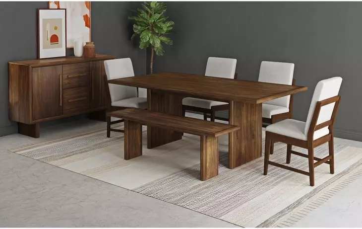 Perth Beige Upholstered Dining Side Chair Set of 2