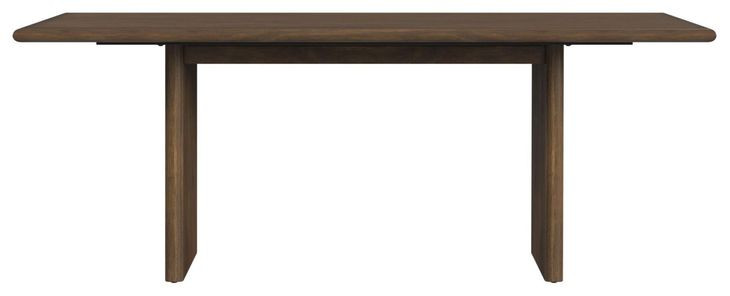 Perth Brown 78" Rectangular Dining Table