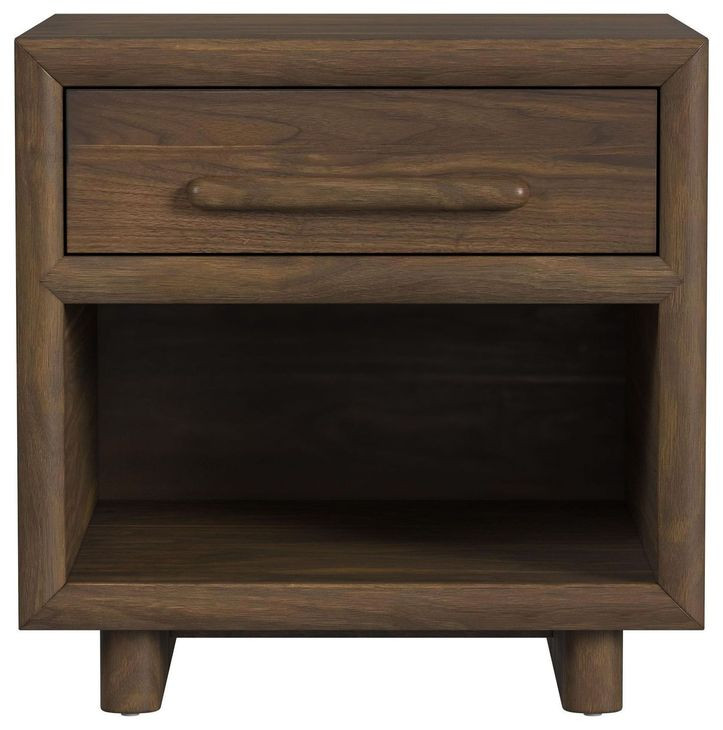 Perth Brown Square End Table