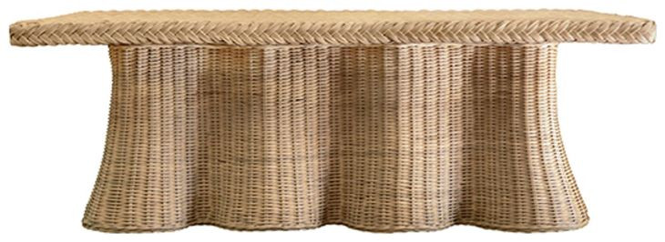 Britney Brown 50" Rectangular Coffee Table