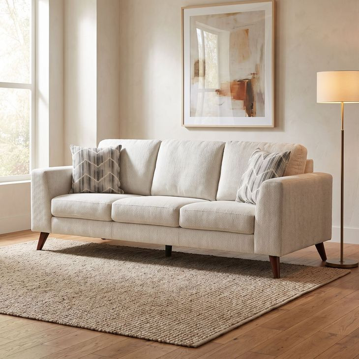 Broadway Off White Sofa