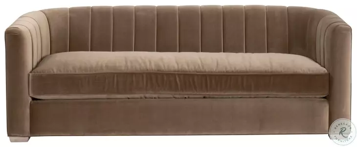 Bronx Carmel Velvet Sofa