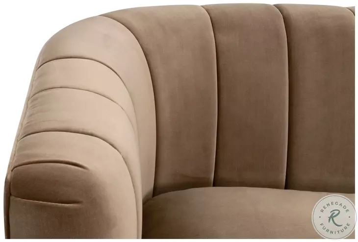 Bronx Carmel Velvet Sofa
