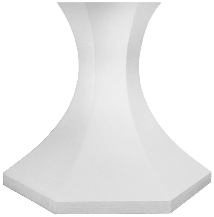Bryce White 60" Round Glass Top Dining Table