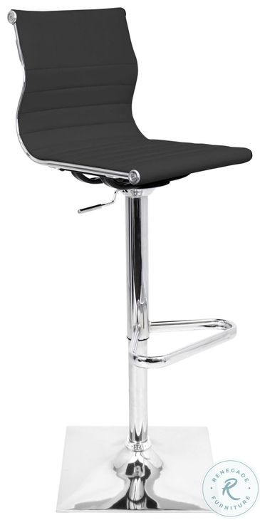 Master Black Bar Stool