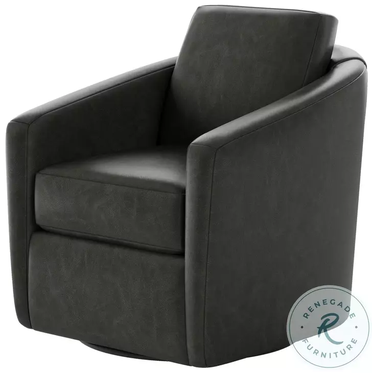Daisey Passion Slate Swivel Glider