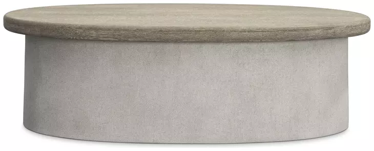 Easley Gray Oval Cocktail Table