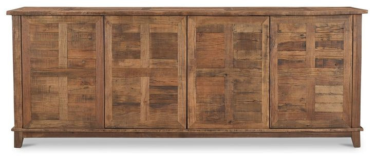 Augusta Brown 4 Door Sideboard