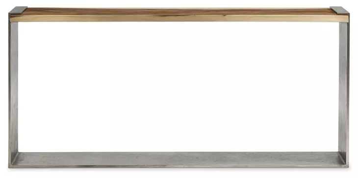 Arima Ferrum and Ligna Rectangular Console Table