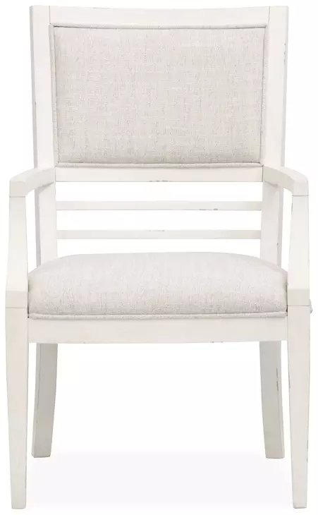 Whisperbay Gray Upholstered Arm Chair Set of 2