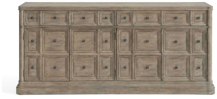 Reforma Brown 4 Door Credenza