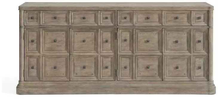 Reforma Brown 4 Door Credenza