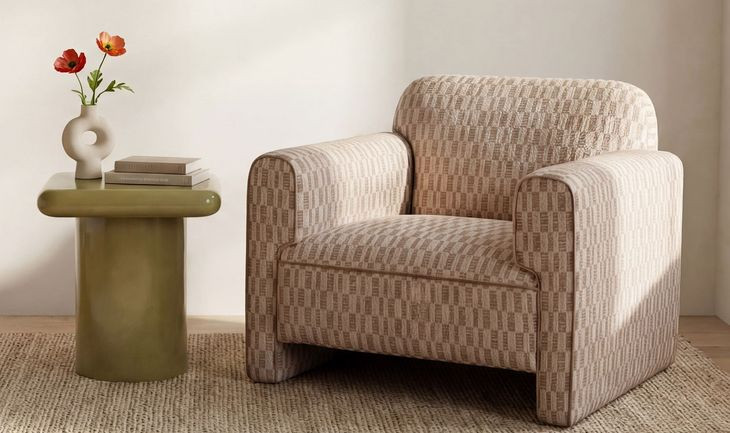 Daisy Green Square Side Table